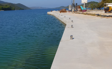 Sanacija obale luke Luka, Dugi otok